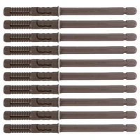 Floating Shelf Brackets -10 Pack Heavy Duty Wood Invisible Shelf Brackets DIY Adjustable Hardware Blind Supports Shelves 120 LBS 1
