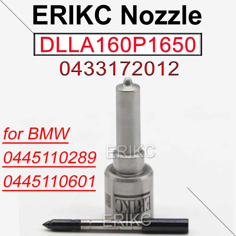 

DLLA160P1650 + форсунка распылителя с общей топливной магистралью 0433172012, наконечники распылителя топлива для дизельного двигателя BMW 0445110289 0445110601