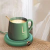 Mini Portable USB Cup Warmer 3 Gear Coffee Mug Heating Coaster Smart Thermostatic Hot Plate Milk Tea Water Heating Pad Heater 4