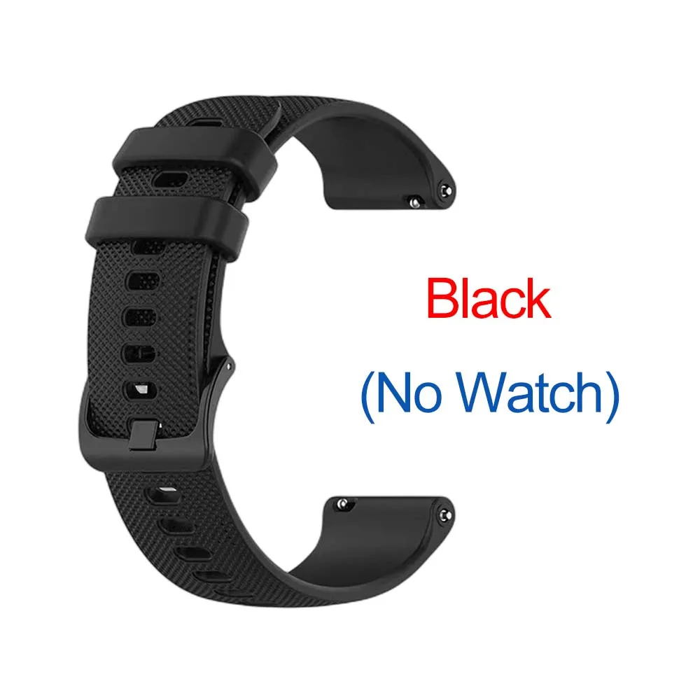 Premium Silicone Replacement Watchband - Adjustable & Durable Strap