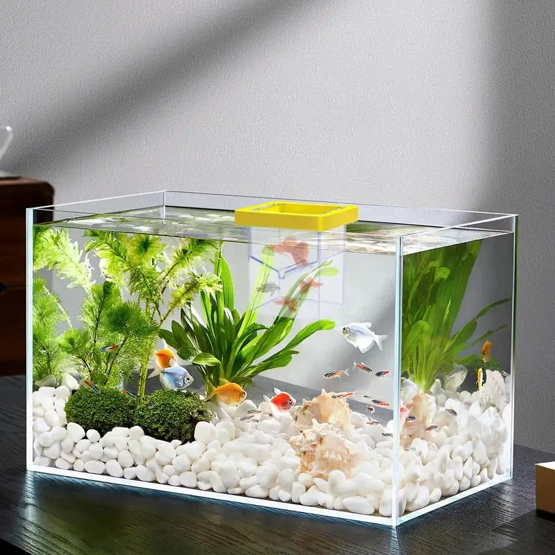 Fish Tank Hatchery Breeding Box Suction Cup Hatching Container Aquarium Acclimation Hatchery Incubator For Fish Isolation Box
