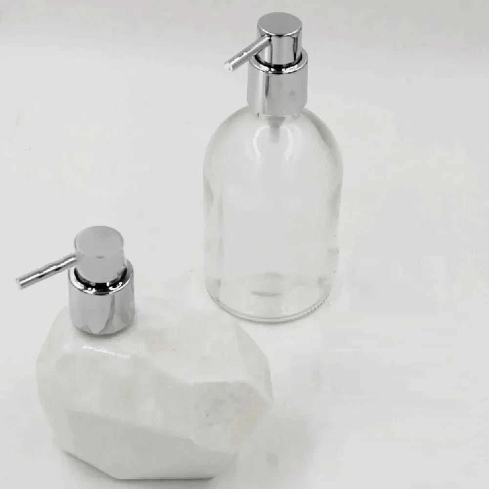 ABS Soap Pump Head Liquid Lotion Dispenser Head Bathroom Soap Bottle Press Nozzle Bathroom Hand Replace Lotion Shampoo Pump Head 3
