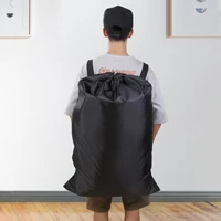 Hot Sale Large Laundry Bag Heavy Duty Polyester Washing Backpack with 2 Adjustable Shoulder Straps for School Camping 1