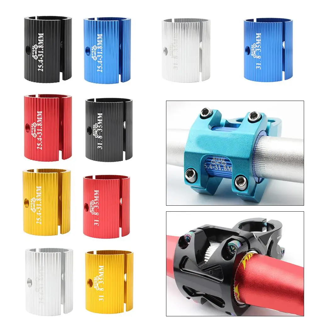 

Bike Stem Adapter Road Shim Solid Converting Bushing Spacer Convertor Sleeve