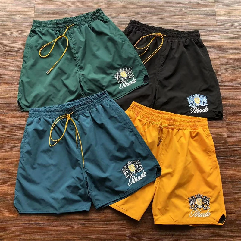 

Шорты Y2k мужские/женские свободные с вышивкой и логотипом