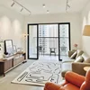 Black White Minimalist Living Room Sofa Carpet Abstract Lines Bedroom Bedside Carpets Modern Art Plush Rug Comfortable Soft Rugs 4