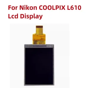 Alideao-NEW LCD Display Screen For Nikon COOLPIX L610 Digital Camera Repair Part + Backlight Screen Repairs,1pce