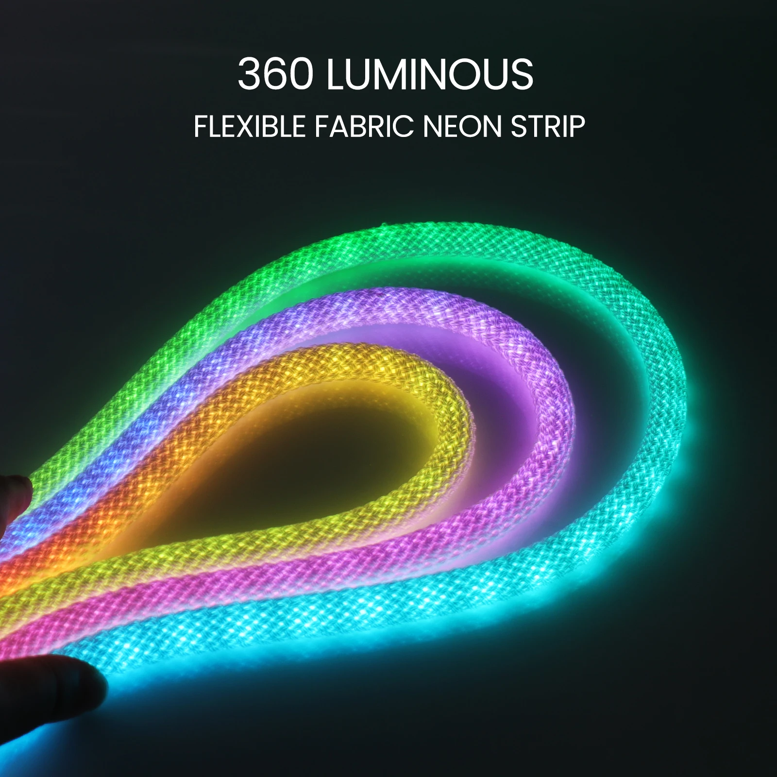 

DC 5V WS2812B Addressable Dream Color RGB Neon Strip IP67 Room Decor Led Strip Diode Pixel Silicon Tube Light