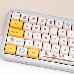 Mechanical Keyboard PBT Keycaps Cherry Profile 141 Keys Japanese Anime Gartoon Dye Subbed Mx Switch Gaming Keyboard Key Cap