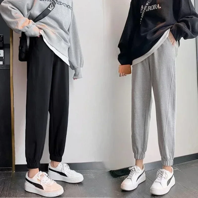 Spring Outerwear Sports Spring and Autumn Pregnancy Leggings Women's Spring Clothes Belly Pants Harlan Pants Pregnant