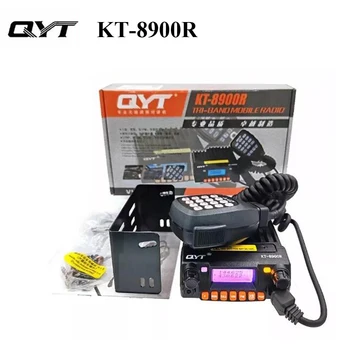 QYT KT-8900R 25W Long Range Walkie Talkie Tri-Band VHF UHF Transceiver 136~174&240-260&400~480MHz Mini Mobile Two Way Radio 6