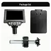 5.5" LCD Digital Microscope 1000X 1080P Coin Microscope Magnifier with Stand Soldering Microscope for Electronics Repair 5