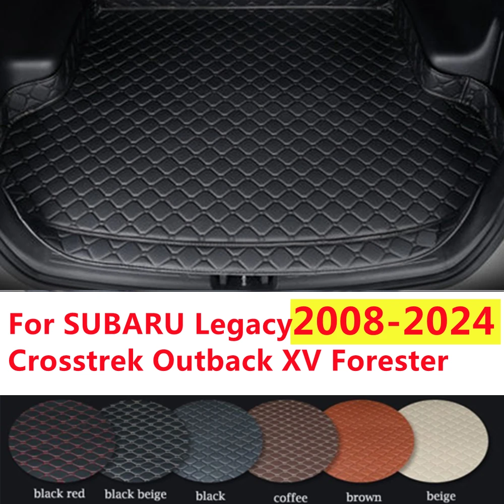 

SJ Высокая сторона багажника автомобиля коврик авто хвост загрузки грузовой коврик подходит для SUBARU Forester XV Outback Crosstrek Legacy 2008-2024 любую погоду