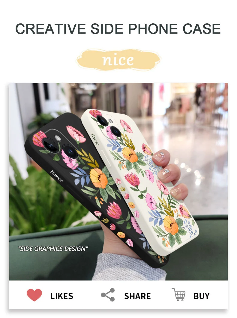 Rich Pattern Phone Case For iPhone 14 13 12 11 X XR XS SE2 SE2020 8 7 6 6S Plus Pro Max Mini Silicone Cover- S23c6a88e829049b9b58fcc9e1b4de4f4x