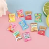 10Pcs 1:12 1:6 Dollhouse Miniature Simulation Food Toy Model Candy Dolls Kitchen Accessories Decor Pretend Play 3
