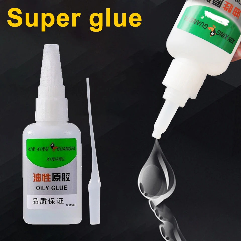 Welding High Strength Oily Glue-Universal Superglue for Resin Ceramic Metal Glass