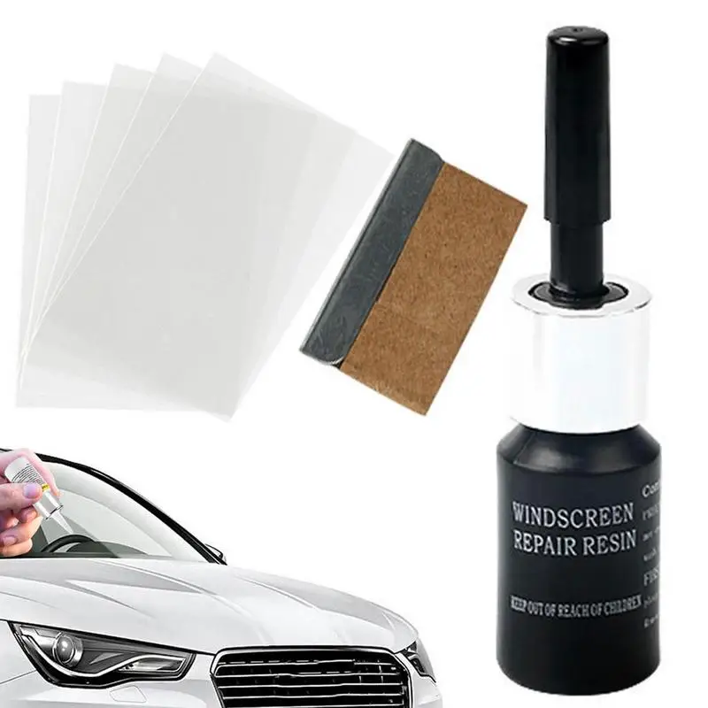 

Windshield Crack Repair Kit For Chips & Cracks Automobile Removing Air Repair Kit Cracked Glass Repair Kit For Vehicle's