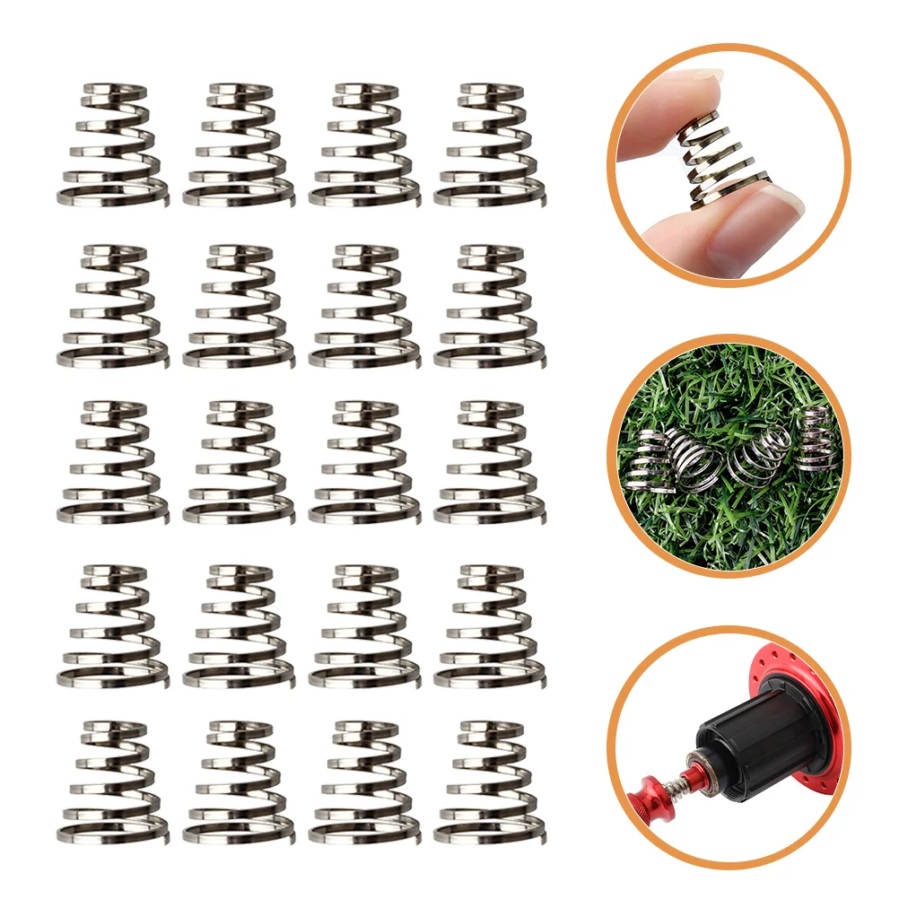 

20 Pcs Wheel String Spring Bike Skewers Quick Release Parts Replacement Accessories