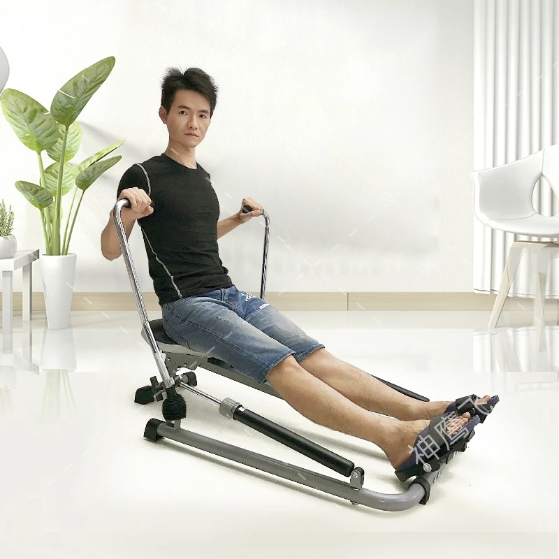 

Fitness Training Equipment Hydraulic Foldable Double Paddle Mute Resistance Small Rowboat