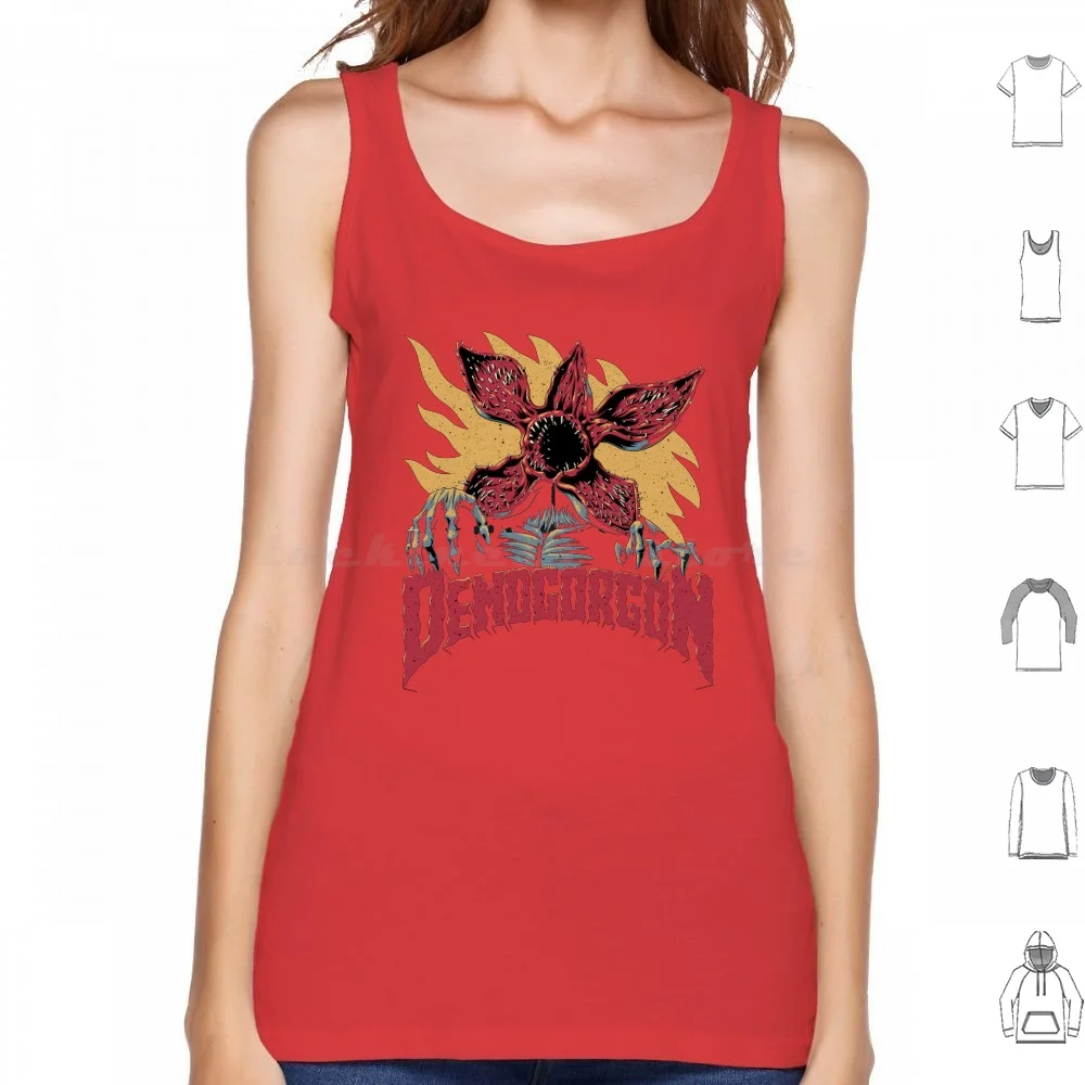 thumbnail image 1 of Demogorgon Tank Tops Vest Sleeveless Demogorgon Eleven Netflix Dustin Stranger Mike Things Lucas Upside Down 80S Tv Horror, 1 of 5