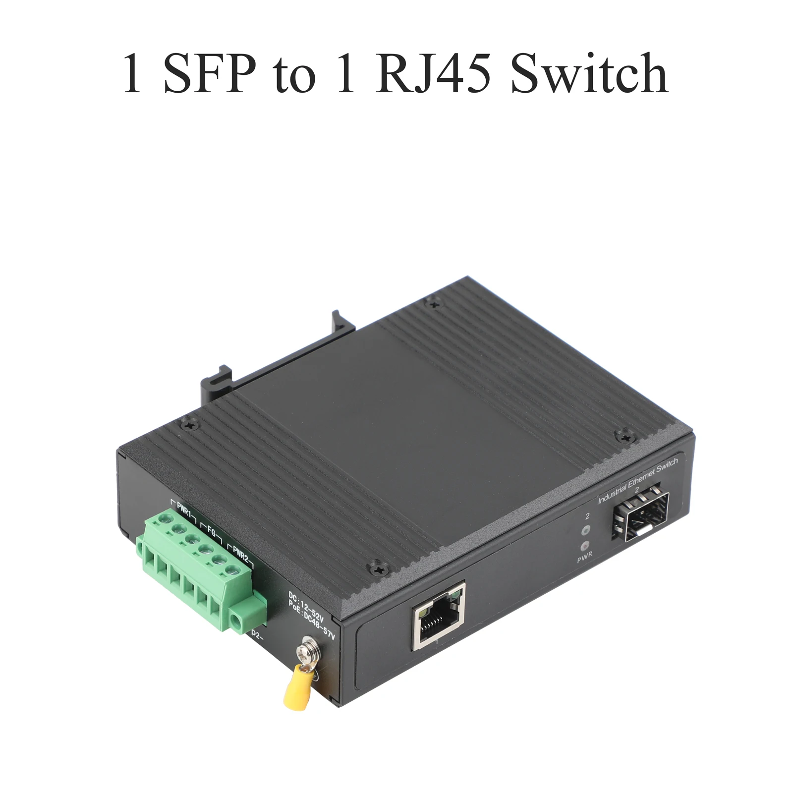 Industrieller POE-Switch 100/1000Mbps 1*Optisch 1*POE-Anschlüsse Single-Mode Dual-Fiber SC/SFP-Schnittstelle Transceiver – Detail 13