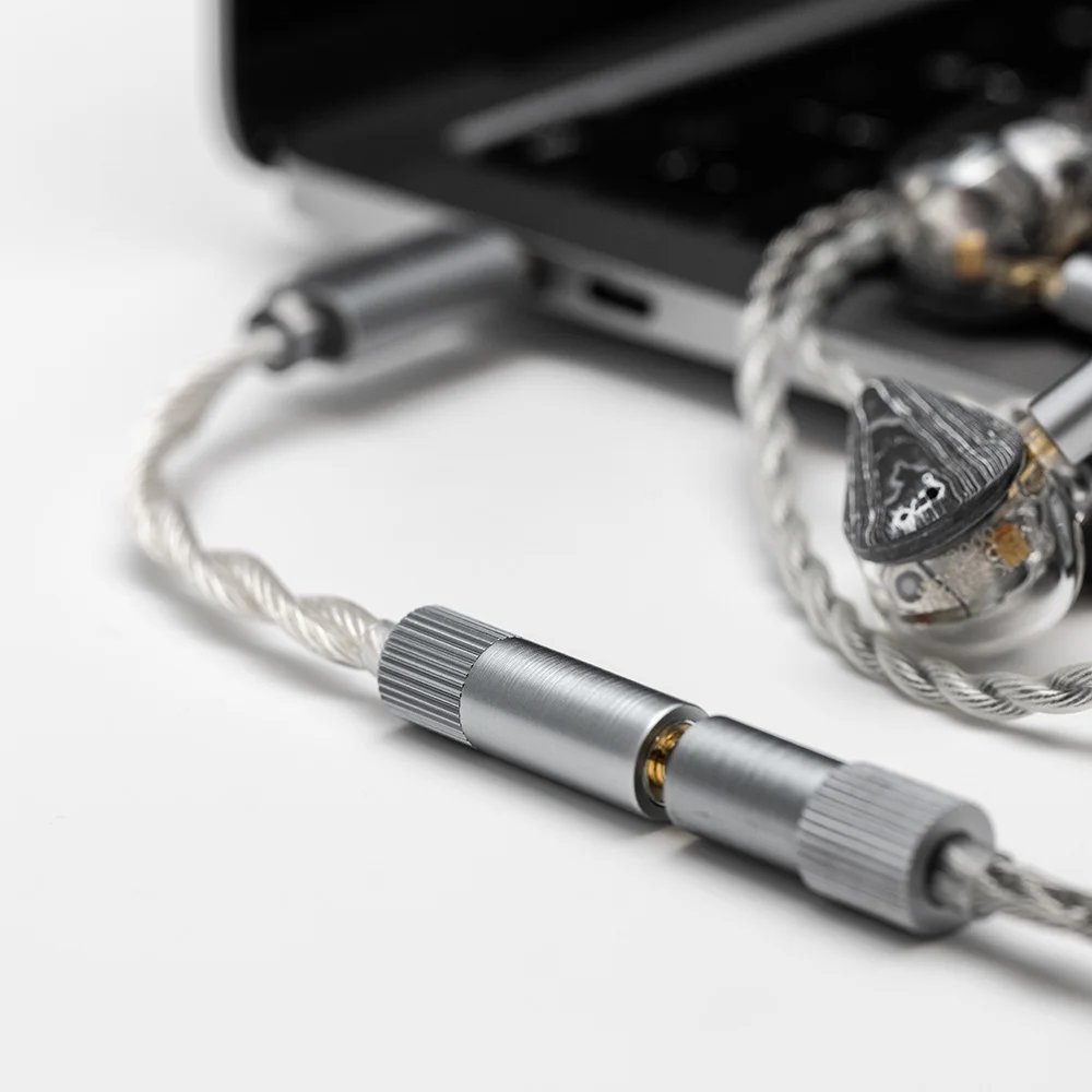 Moondrop ECHO-A USB DAC Portable Decoder Headphone amplifier IEM AMPs Mobile dongle TYPE C to 3.5mm adapter