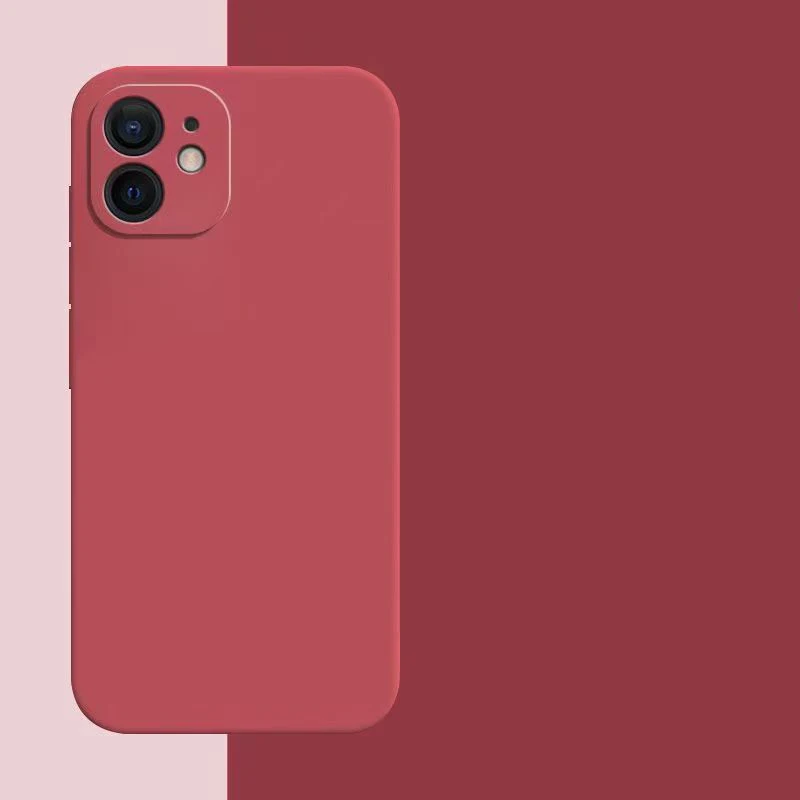 Liquid Silicone Shockproof Phone Case - Fashion Cover