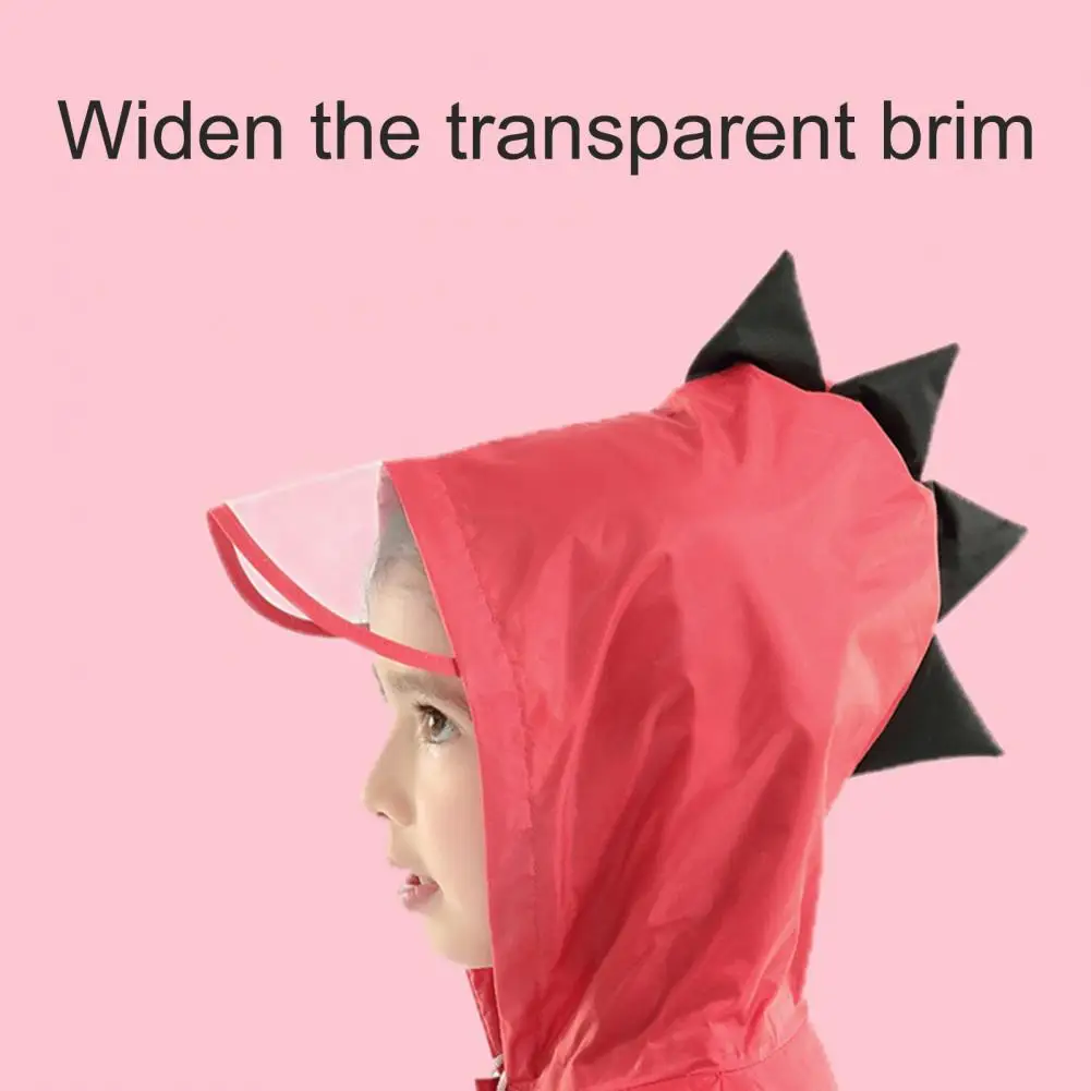 Kids Raincoat Waterproof Dinosaur Rain Jacket Boys Girls Rain Poncho Windbreaker Coat Hooded Coat capa de chuva infantil