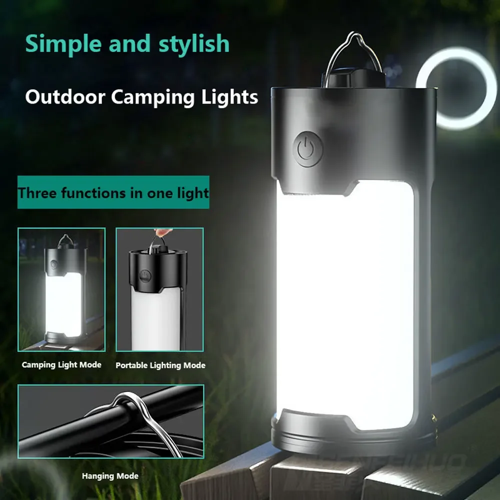 

Портативная туристическая лампа, легкий супер яркий фонарь, водонепроницаемый, для палаток, экстренный фонарь, 5 унций