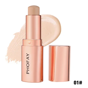 PHOFAY 1Pc Multi-purpose Contour Stick Natural Matte Highlighters Nose Shadow Cream Lasting Contouring Bronzer Face Makeup Cosme