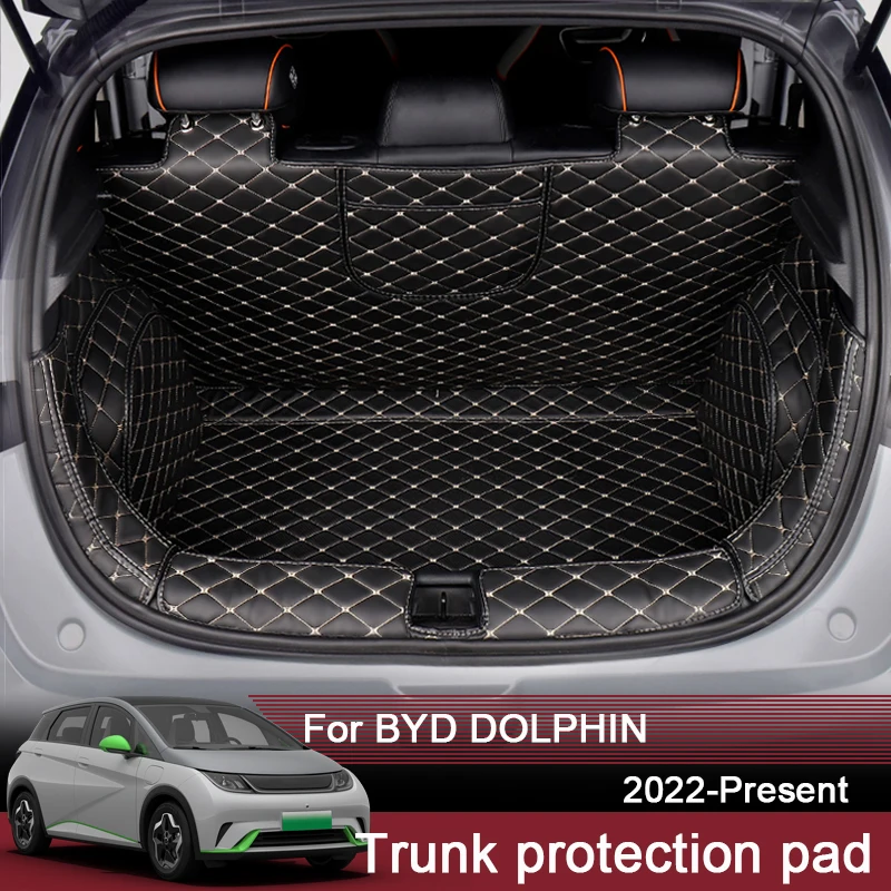 Tappetino Bagagliaio VAPORVERSE Per BYD Dolphin Surf 2025 – Vasca In Materiale Resistente, Antiscivolo E Facile Da Pulire, Nero
