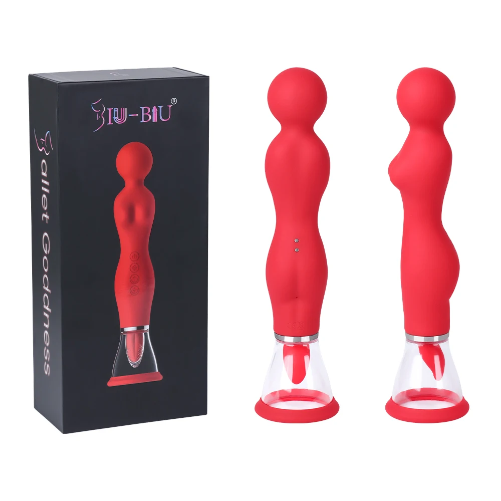 Clitoral Sucking Vibrator Tongue Licking Stimulator Waterproof G Spot Vibrator with 10 Vibrations Modes Adult Sex Toys for Women