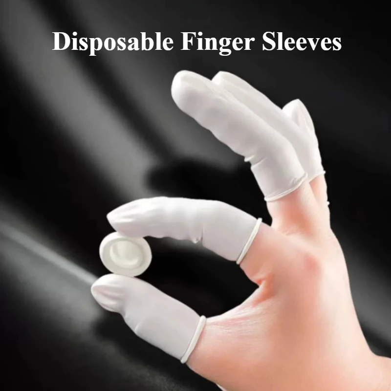 Lot de 100 gants vinyle jetables bleus pour hygiène alimentaire et beauté