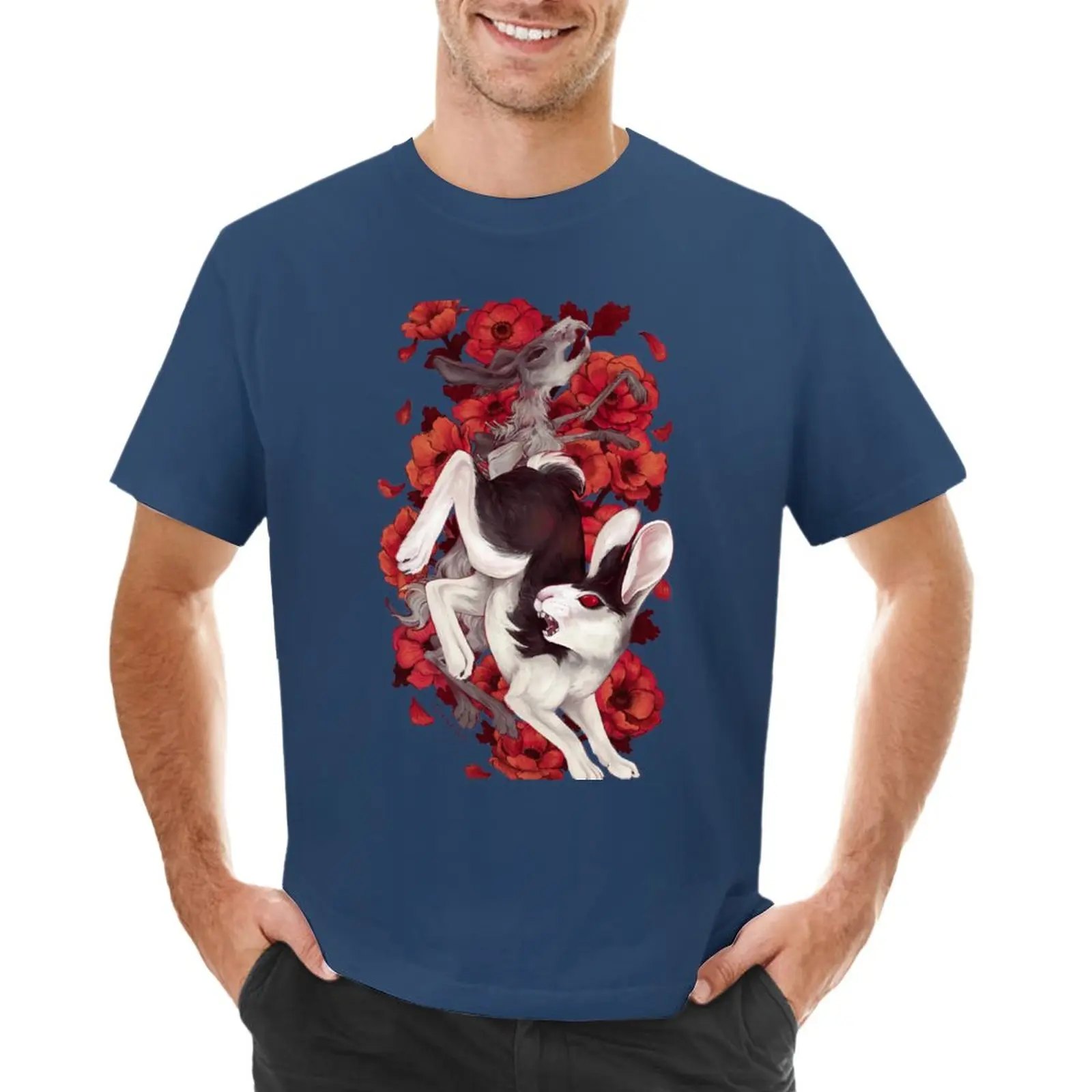 T-Shirt Bunnicula T-Shirt Graphics Plus Size T-Shirt Da Uomo