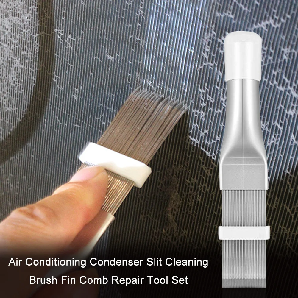 Air Conditioner Fin Cleaning Tool Universal Cleaning Brush Coil Comb A