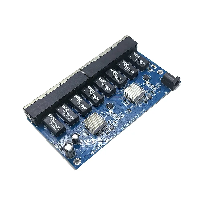 이더넷 네트워크 산업용 스위치 모듈, 5 포트, 10, 100, 1000M, 5V-16V