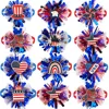 50pcs American Independence Day Pet Bowtie Small Dog Neckties Cat Puppy Party Decorations Bowties Adjustable Dog Collar Grooming 1