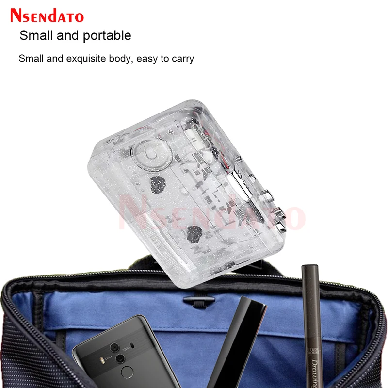 Stero Cassette Capture Radio To MP3 Converter Audio Player Portable Tape Recorder USB Cassette Player Save MP3 File to PC iPod