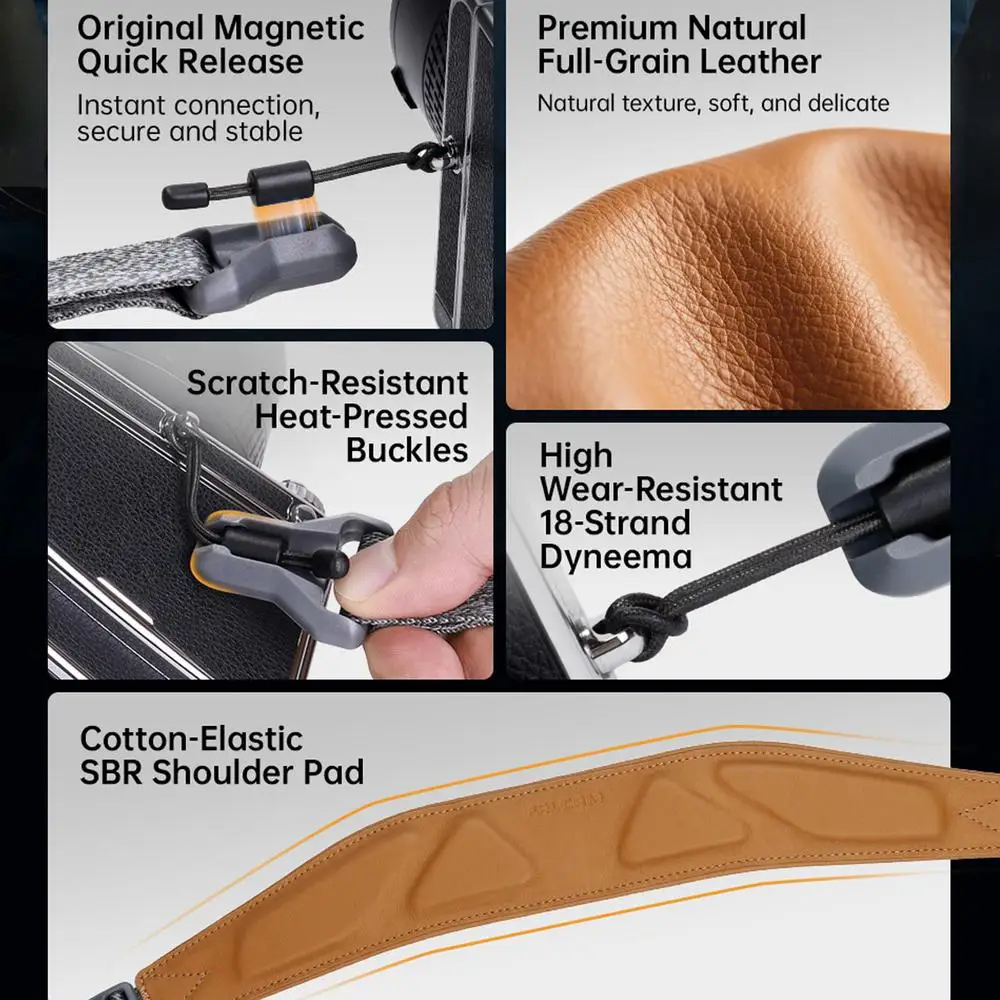 M00B5105 Maglink Magnetic Quick-release Shoulder Strap Pro V2 for DSLRs Telepho