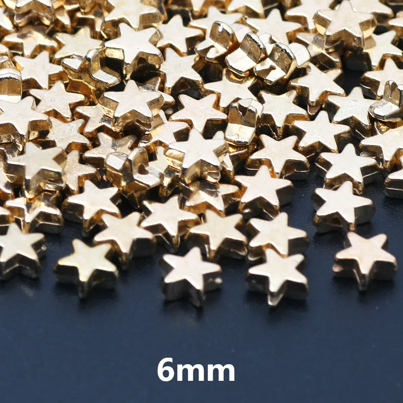 Versatile CCB Charm Spacer Beads - 100pcs Flat Round
