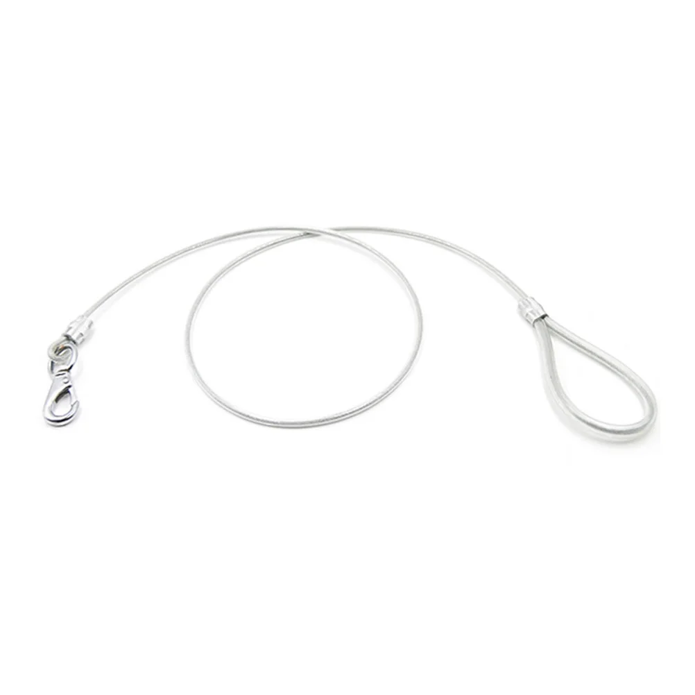 Pet Leash Set Pet Leash 06x120cm White Steel Wire Chew Proof Dog Leash Training Large Dogs Stink Proof Walking pet harness leash set,pet harness set,pet leash set