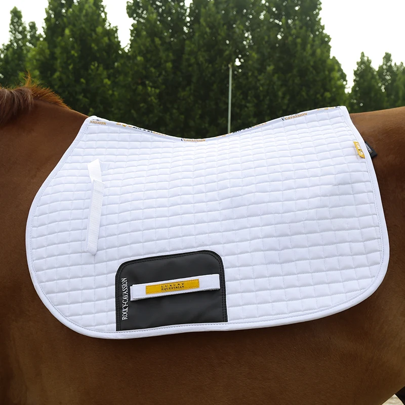 cavassion riding horse saddle pad breathable antislip saddle pad