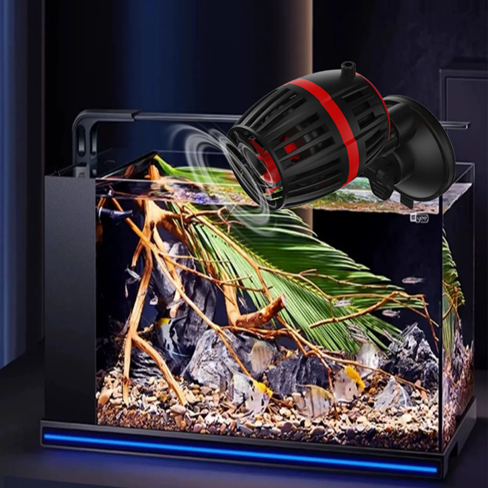 Aquarium Circulation Pump Aquarium Maker Pump Create Water Movement 4 Gears Variable Frequency Fish Circulation aquarium air pump