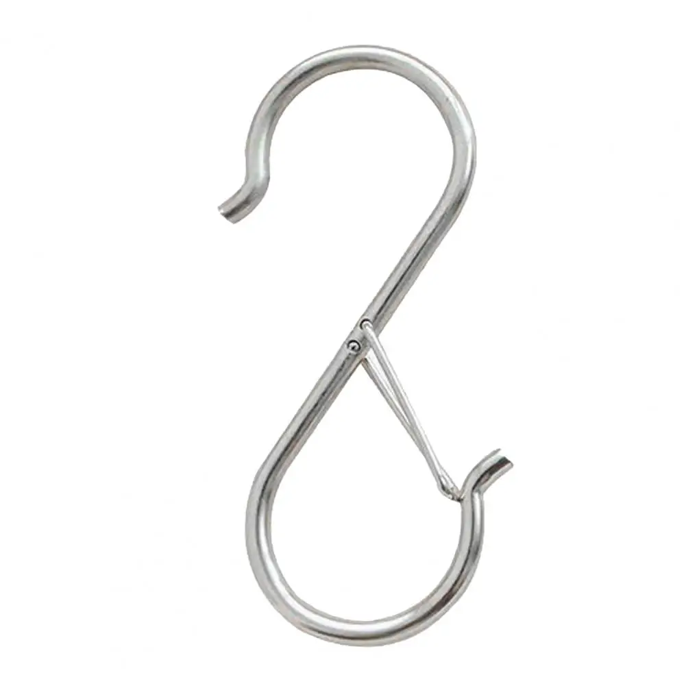 

Heavy-duty S-shaped Hook Heavy Duty Windproof Anti-slip Bathroom Hooks for Hanging Plants Clothes Kitchen Utensils for Closet