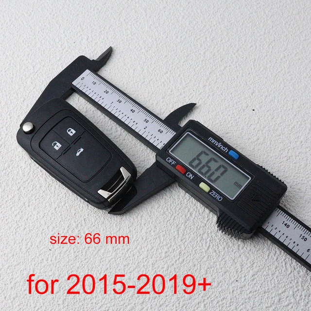 เปลี่ยน 2 3 ปุ่มกุญแจรถ Fob กรณีเชลล์สําหรับ Buick Excelle สําหรับ Chevrolet Cavalier Sail 2015 2016 2017 2018 2019 5