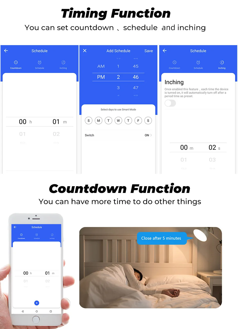 Description Picture 3 of itemTuya Smart ZigBee Switch Module 1 2 3 4 Gang No Neutral Wire Required Smart Home DIY Light Breaker Work with Alexa Google