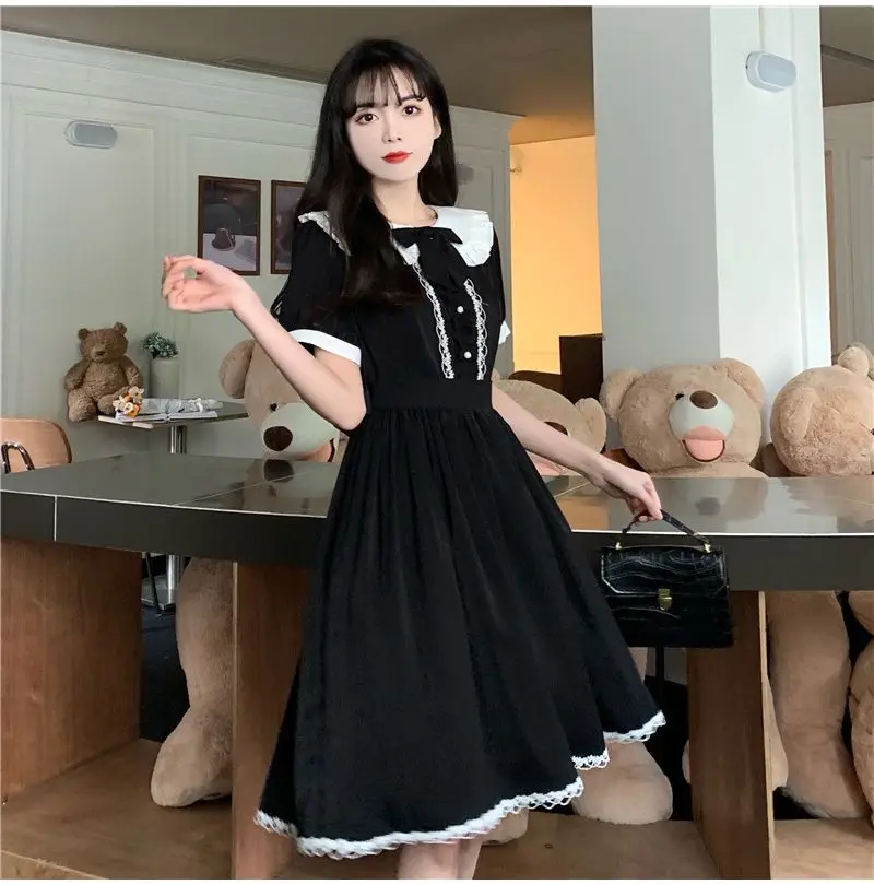 

Seet Girl Ne Cute A Reducing aist Sho Sve Perforance id Length Lolita Drs