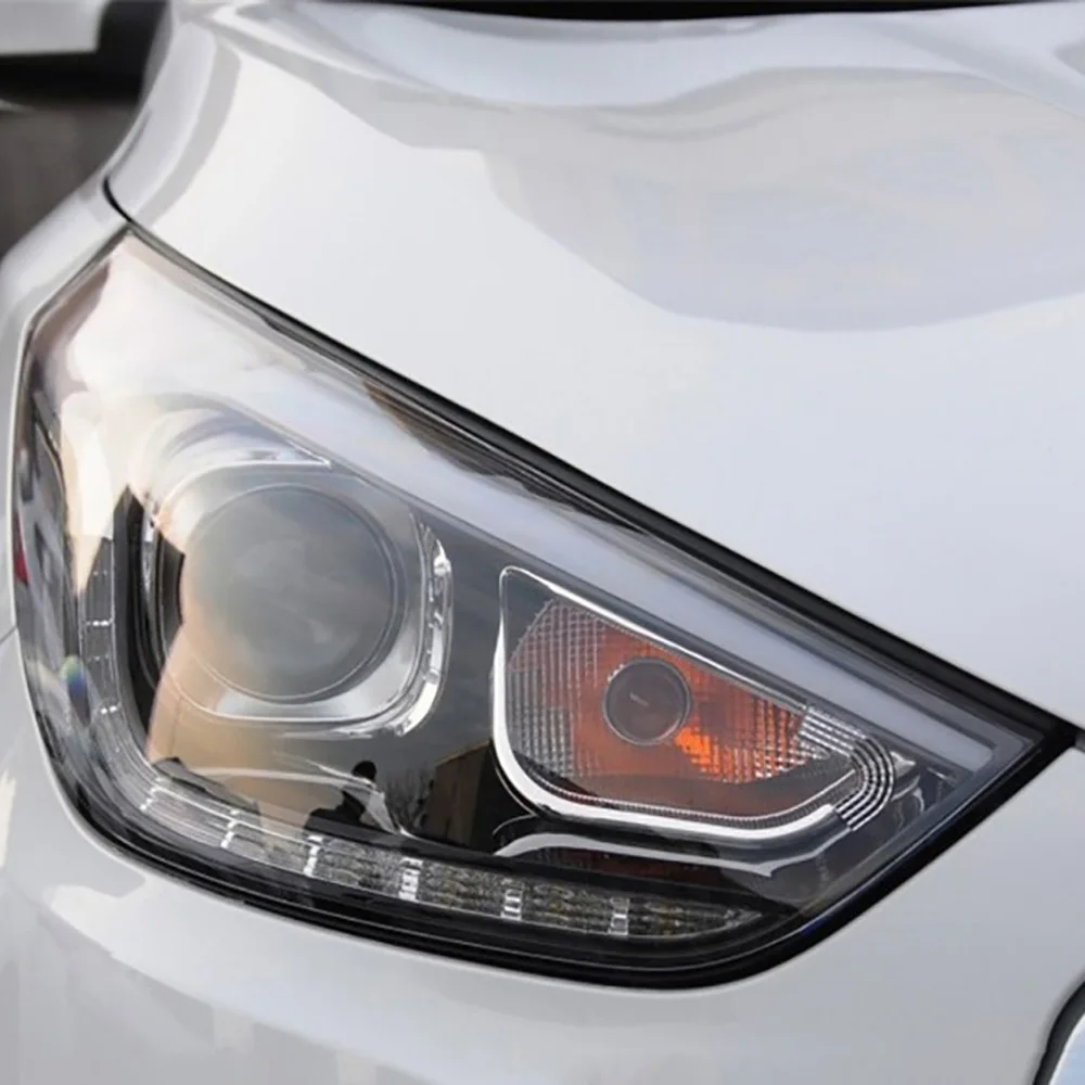 For Hyundai IX35 2013 2014 2015 Front Headlamp Cover Lamp Shade Headlight Shell Lens Replace Original Lampshade Plexiglass