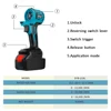 Oscillating Multi-Tools For Makita Brushless Electric Treasure Multi-purpose Treasure Kit Tool Drill Bit Chainsaw Reciprocating 4