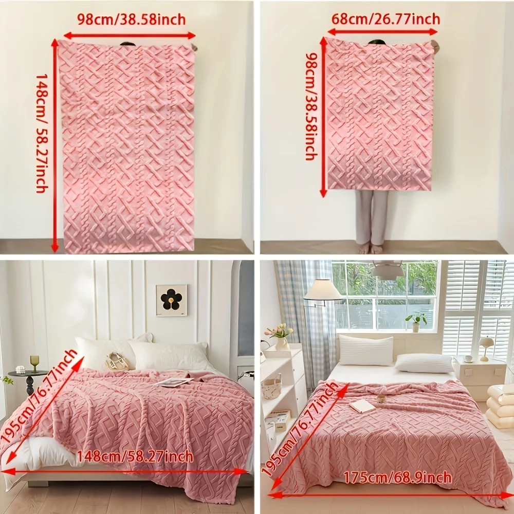 Luxury Plush Fleece Blanket – Ultra Soft Cozy Throw for Bed & Couch 5